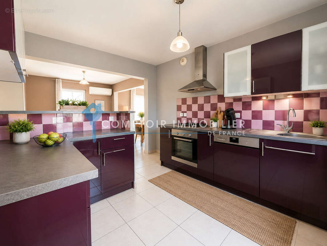 Dépt Hérault (34) - JACOU  à vendre maison climatisée de 85m2 en R+1 avec jardin et cabanon sur parcelle de 18 - photo 8
