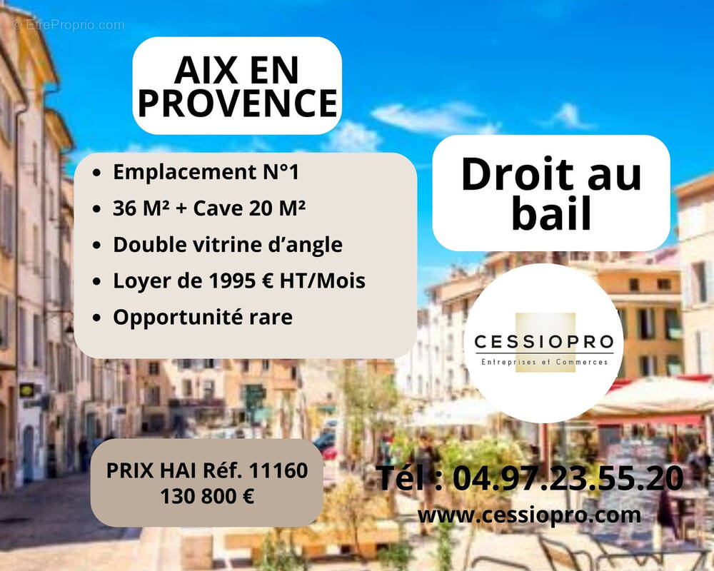 Commerce à AIX-EN-PROVENCE