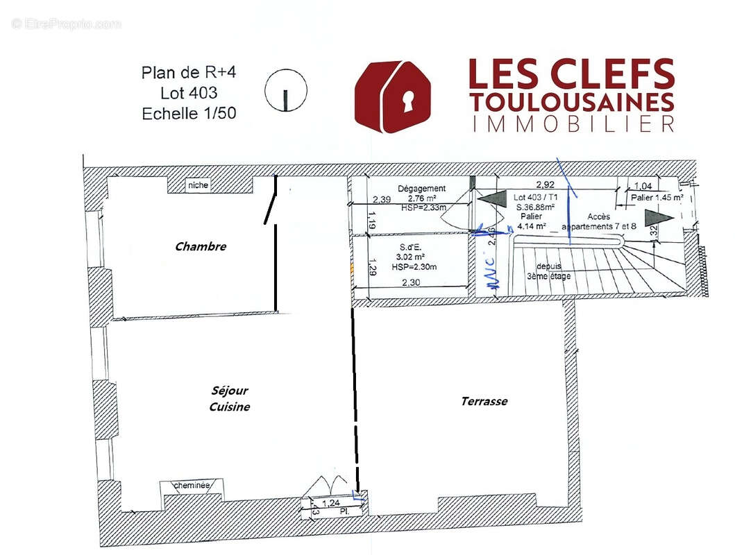 Appartement à TOULOUSE