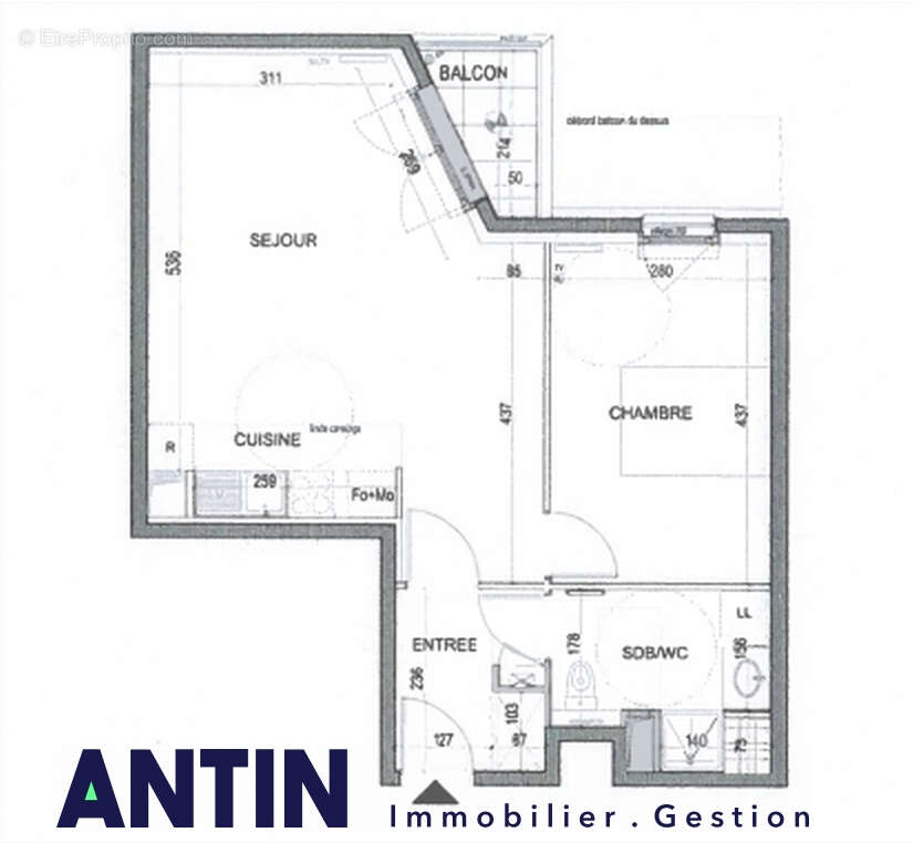 Appartement à BOIS-COLOMBES