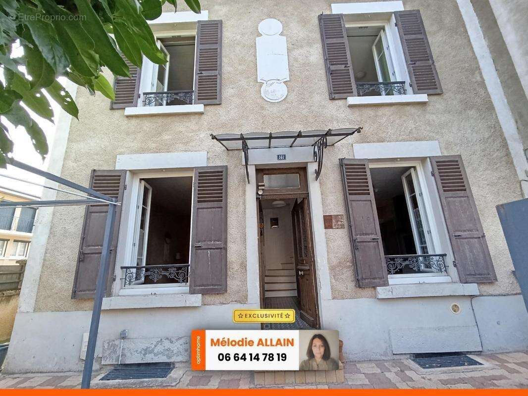 Vichy jeanne d'arc- maison des annees 40 avec cour et garage-ideal investisseur ou 1er achat - photo 2