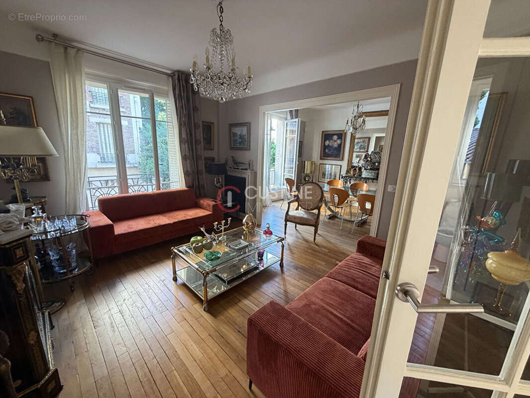 Asnieres sur seine / parquet moulures / 3 pieces - photo 3
