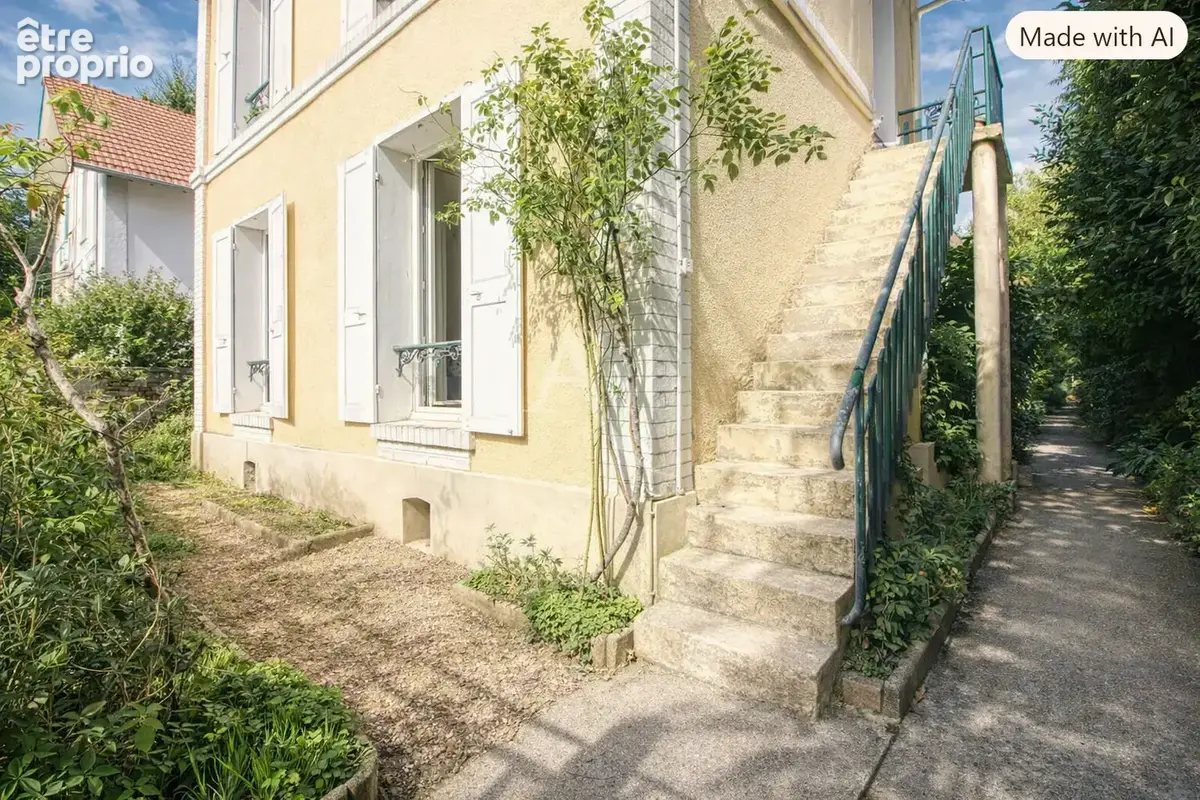 Maison  5 pièce(s) 70 m2 3 chambres + Sous sol + dépendance - photo 2