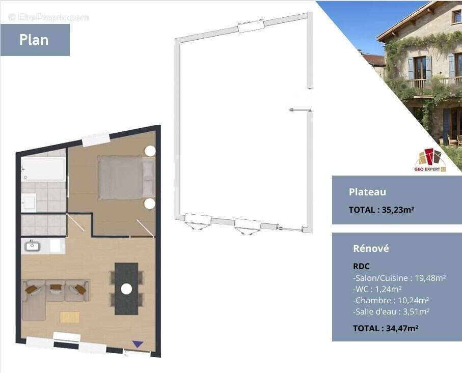 Appartement à VIOLAY