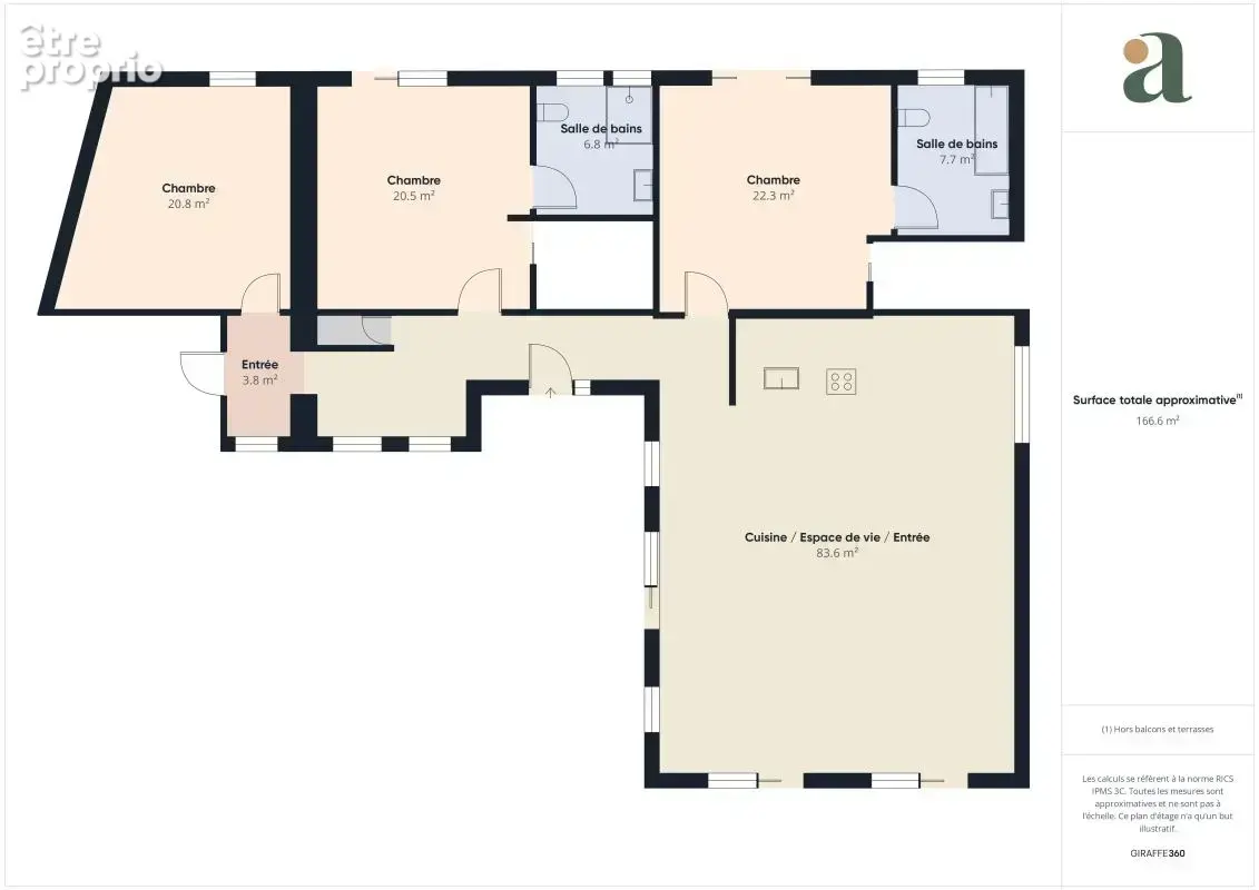 Jolie villa contemporaine/vue panoramique en vente à Bagnols-en-Forêt (83600) - photo 18