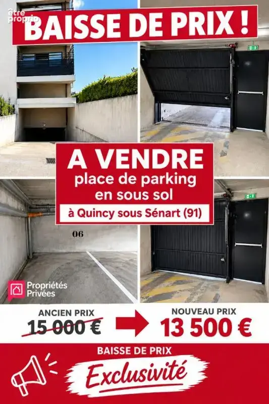 Place de Parking souterrain à Quincy Sous Sénart - photo 4