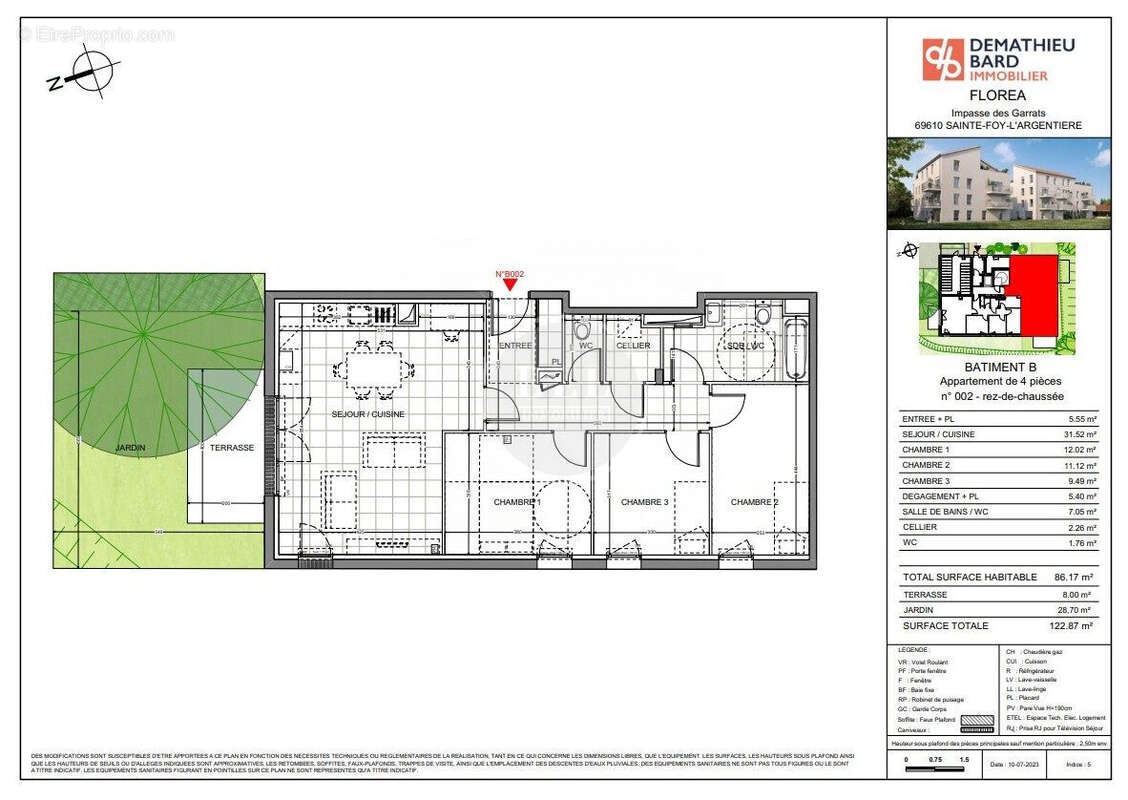 Appartement à SAINTE-FOY-L&#039;ARGENTIERE