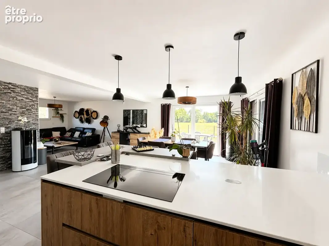 LACOLLONGE   Maison contemporaine 150 m2 avec piscine chauffée et prestations haut de gamme (VB3797) - photo 3