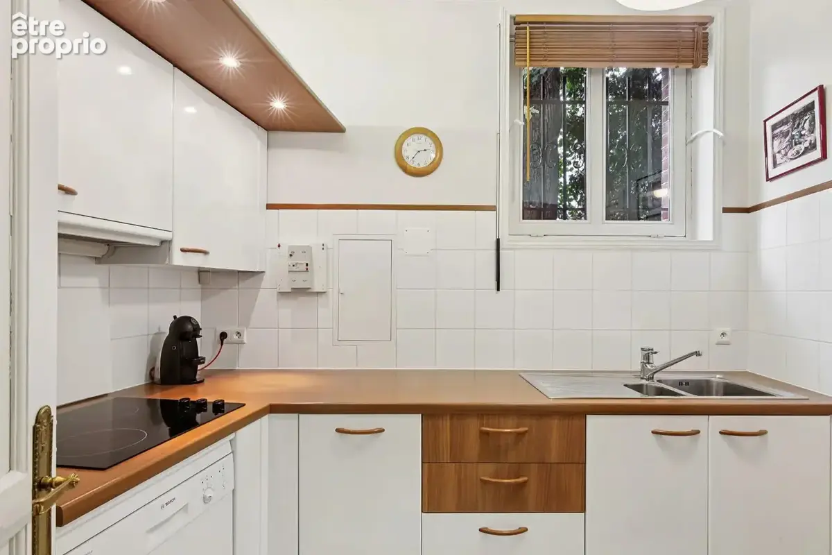 Bas de chatou - propriété de charme de 1888 - terrain paysager plein sud de 919 m² - deux habitations - photo 8