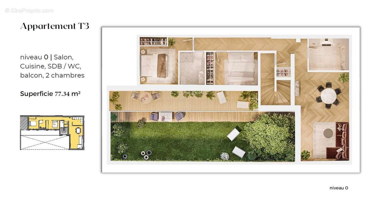 Appartement à SAINT-MAURICE
