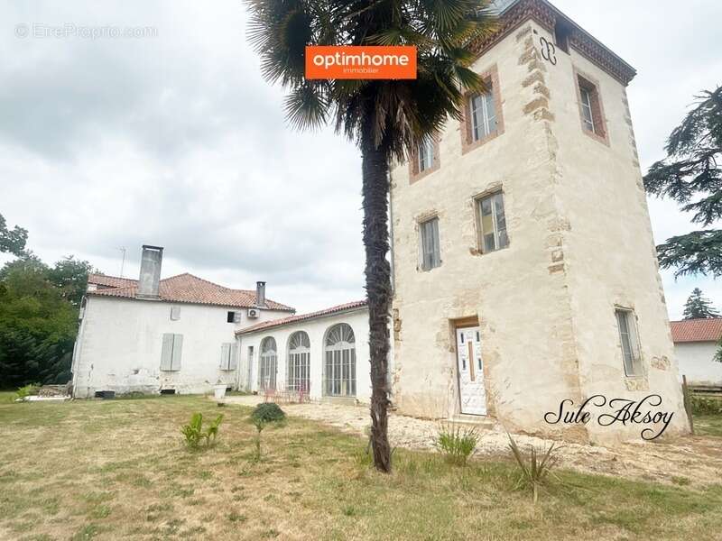 Vente Domaine - Ensemble immobilier du XIXe de 2 bâtiments avec tours, idéal gîtes et chambres d'hôtes - photo 4