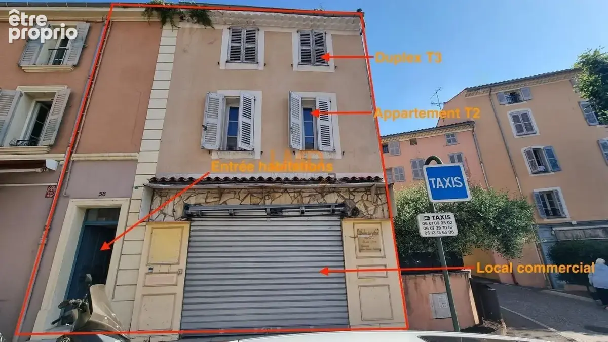 Le muy (83490) – maison de village appartements et commerce - photo 2