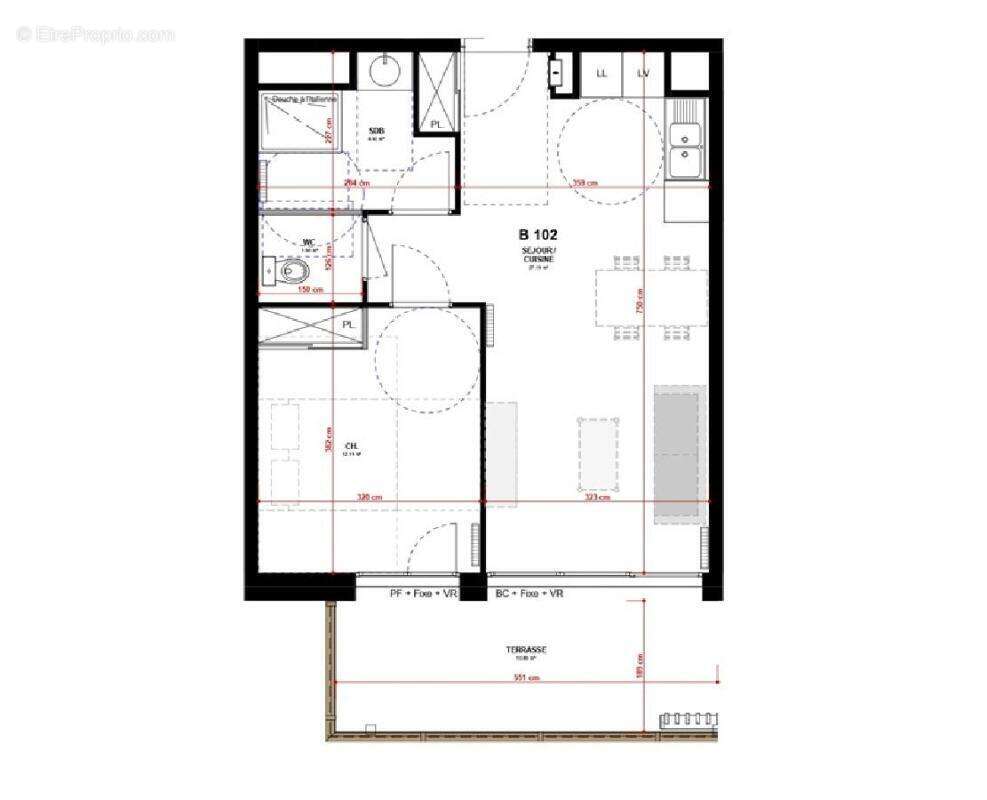 Appartement à ALLEMOND
