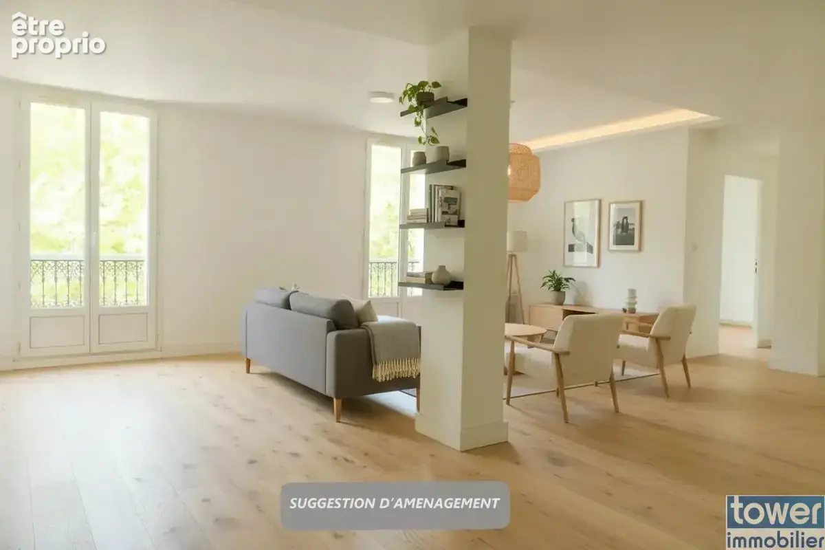 Appartement F5   Volumes et possibilités multiples - photo 8