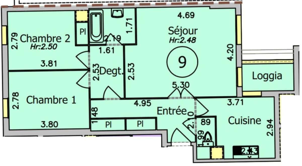 Appartement à CLICHY