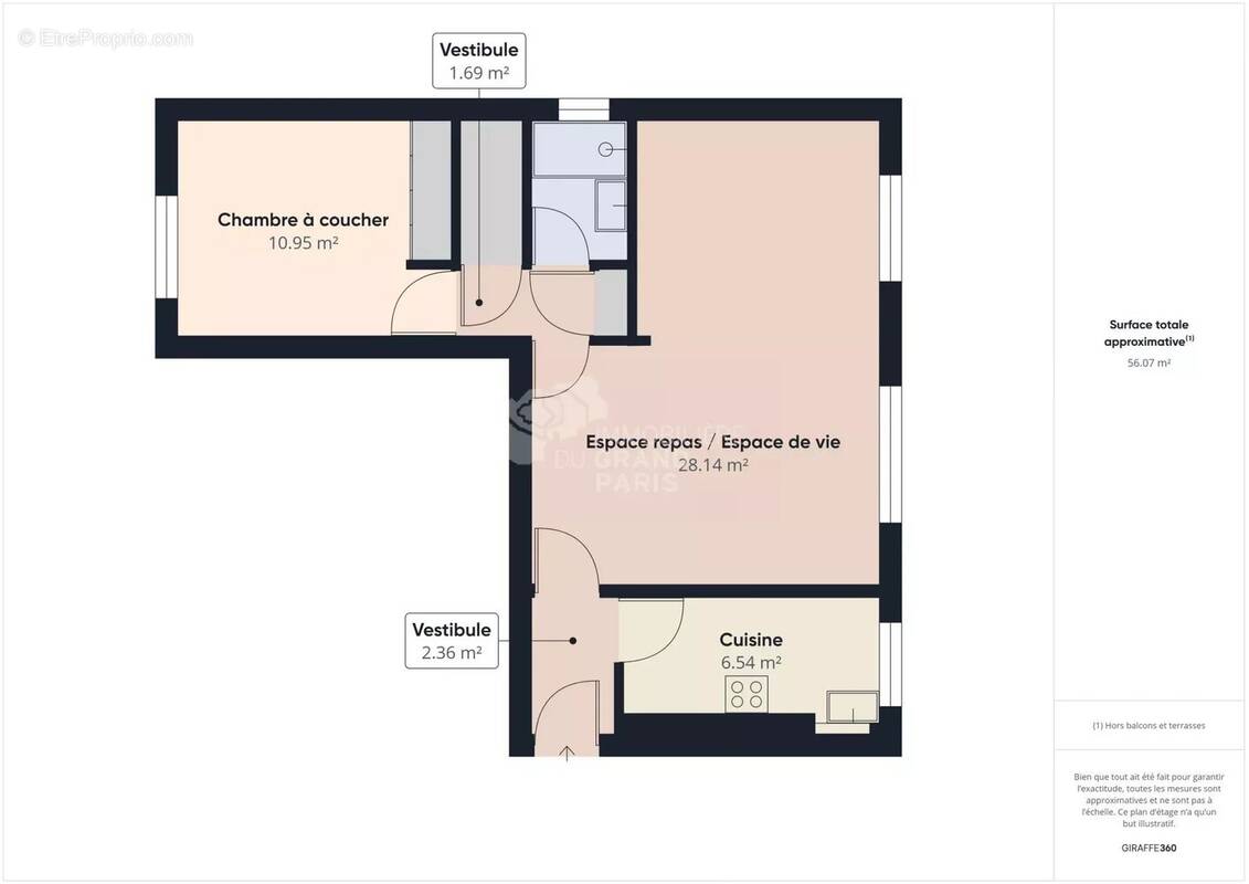 Appartement à VITRY-SUR-SEINE