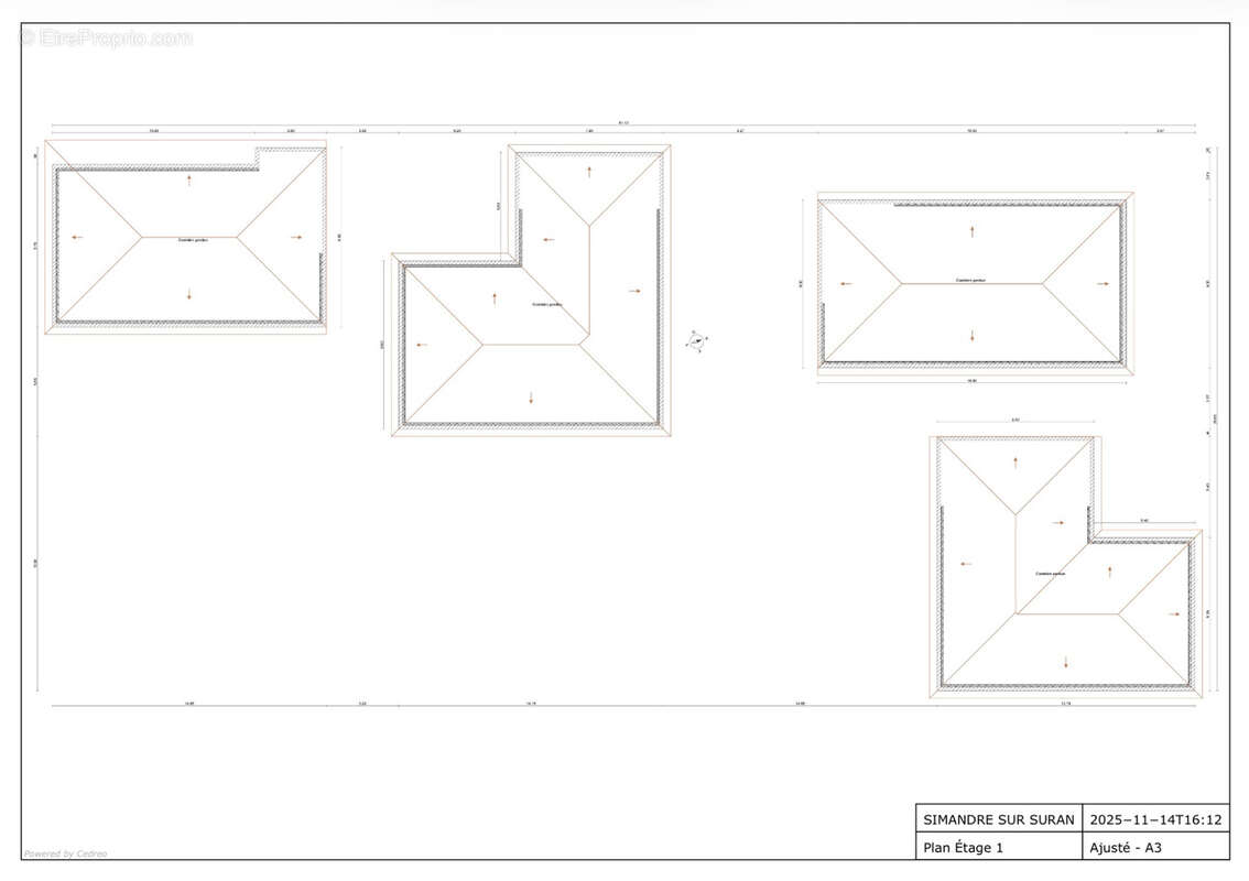 Terrain à SIMANDRE-SUR-SURAN
