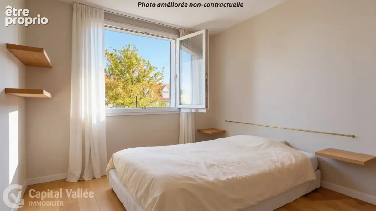 Massy   opéra  3 pièces, 2 chambres, vue arborée, a rénover - photo 6