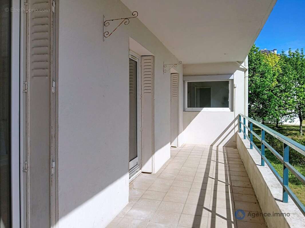 Balcon du séjour - Appartement à TOURS