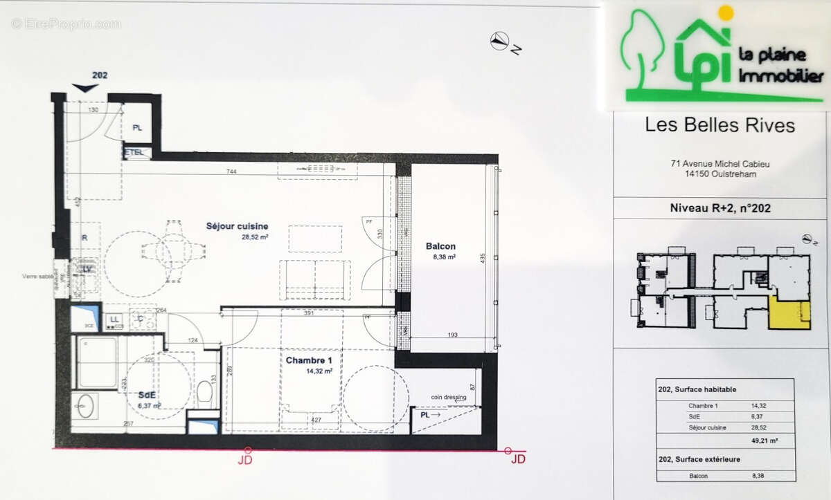 Appartement à OUISTREHAM