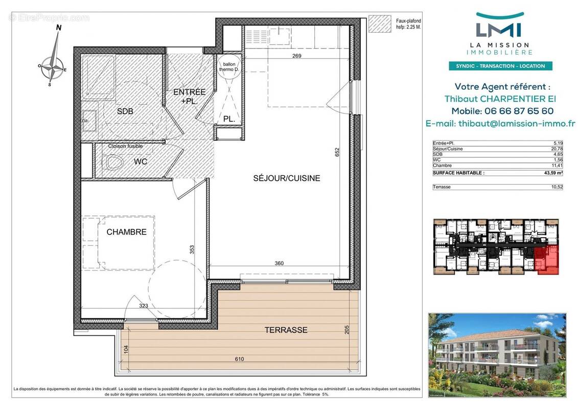 Appartement à ANTIBES