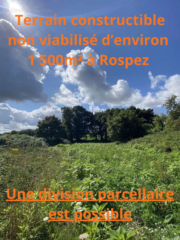 Terrain à ROSPEZ