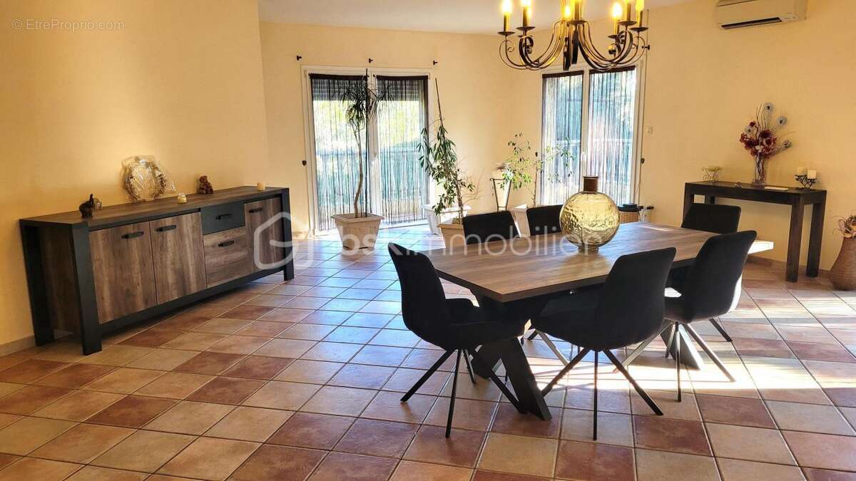 Narbonne - secteur roche grise - villa de 183 m² - 4 faces - piscine - appartement de 70 m² - parcelle 2200 m² - photo 3
