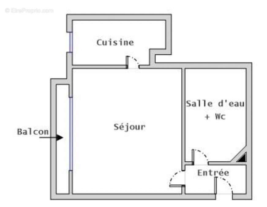 Studio Paris 16ème Victor-Hugo - photo 3