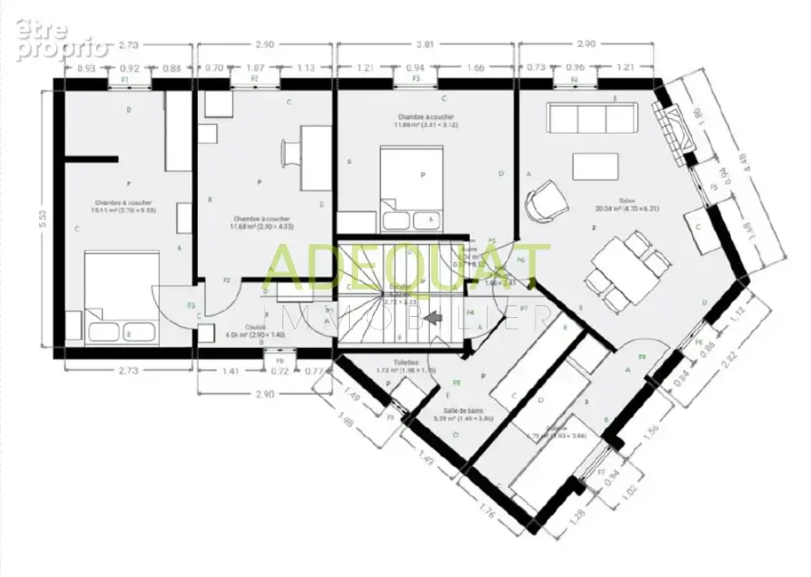 VILLEURBANNE, maison de ville de 166m2 + cave + 3 garages + cour intérieur... - photo 14