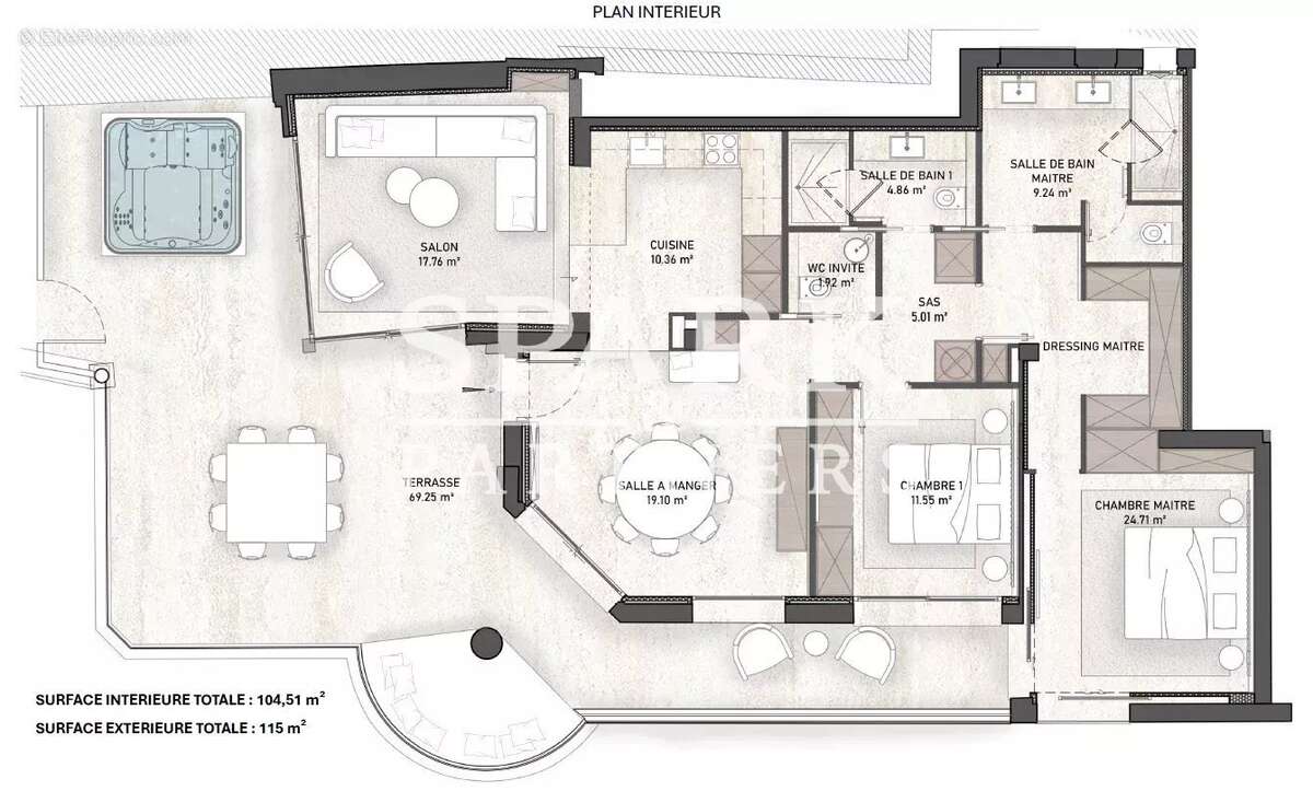 Appartement à VILLEFRANCHE-SUR-MER