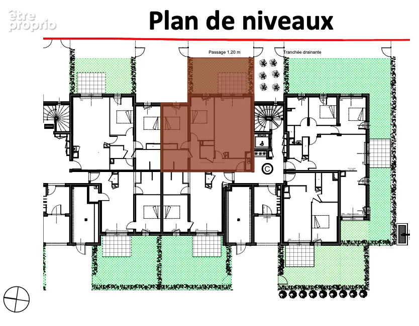 Appartement Pornichet 3 pièce(s) 72.5 m2 - photo 5