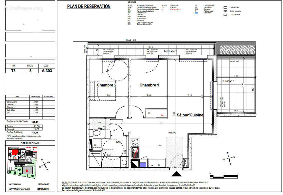 Appartement à CARQUEFOU
