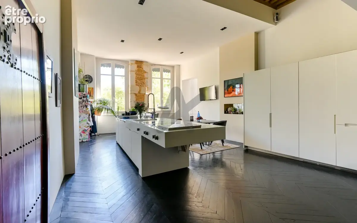 Superbe appartement d’angle   Vue imprenable sur le Rhône. - photo 4