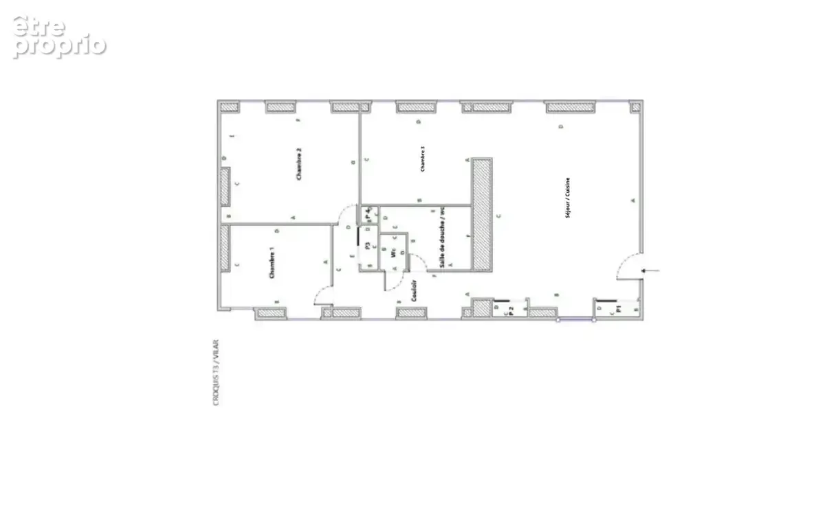 Appartement traversant - exclusivité doly - avron - 75011 - photo 7