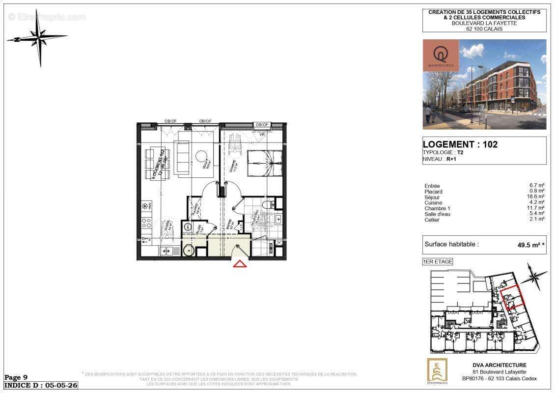 Appartement neuf en centre ville de Calais - photo 3