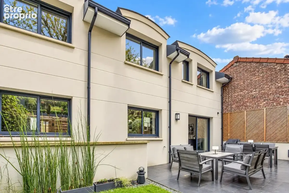 Chatou - maison contemporaine 200 m² au sol - terrain  425 m² - photo 1