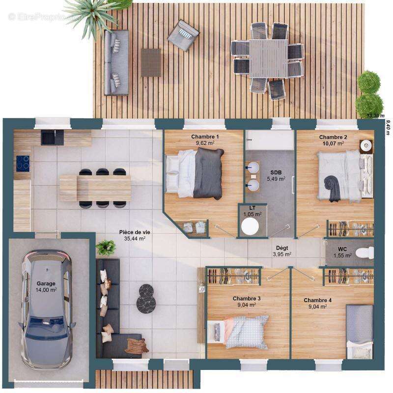 Maison à SAVIGNY-SUR-BRAYE