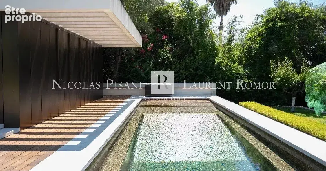 Propriete exceptionnelle - cap d'antibes - vue mer - piscine - terrain - photo 4