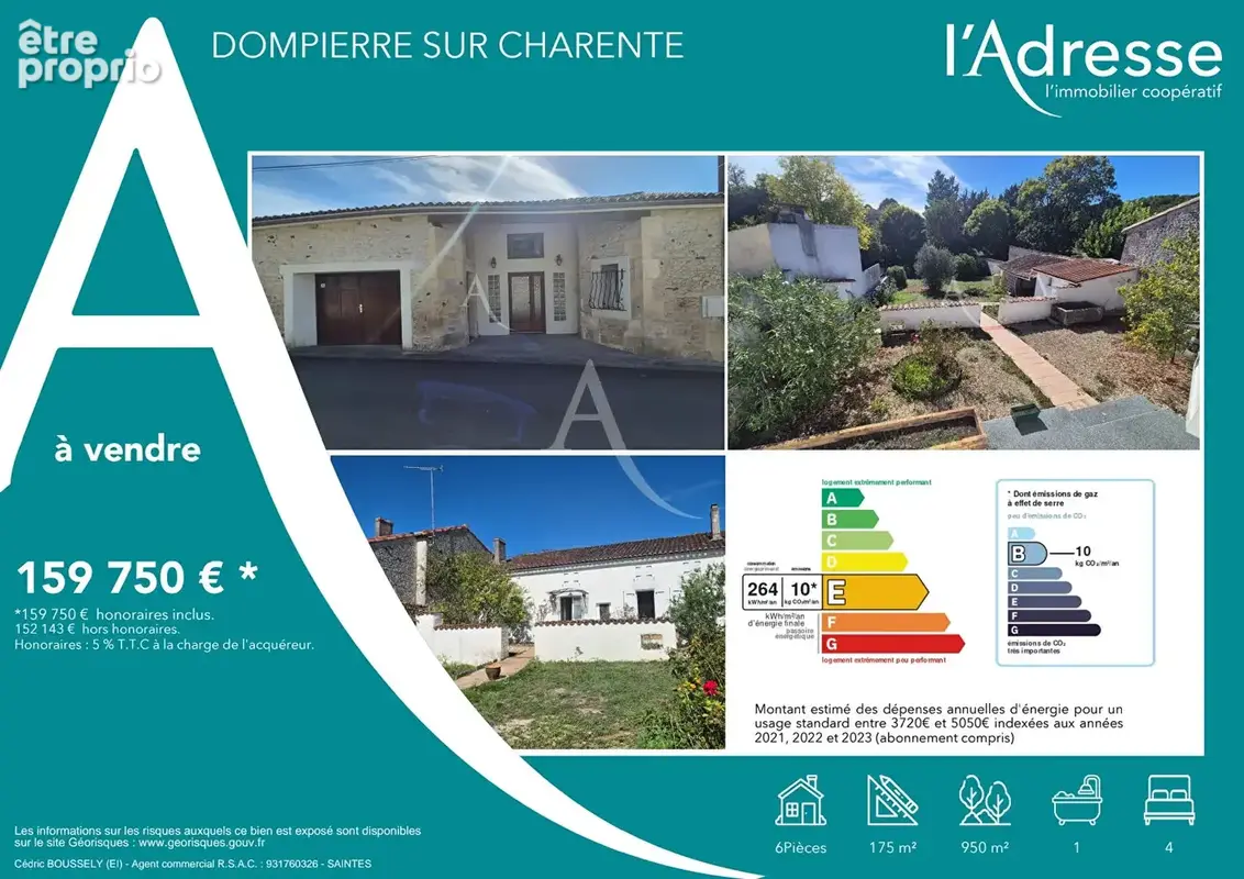 Maison Dompierre Sur Charente 6 pièce(s) 175 m2 - photo 4