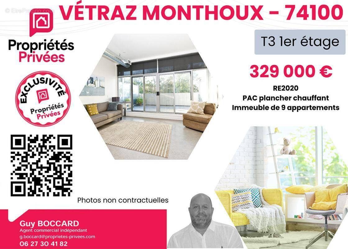 Appartement à VETRAZ-MONTHOUX