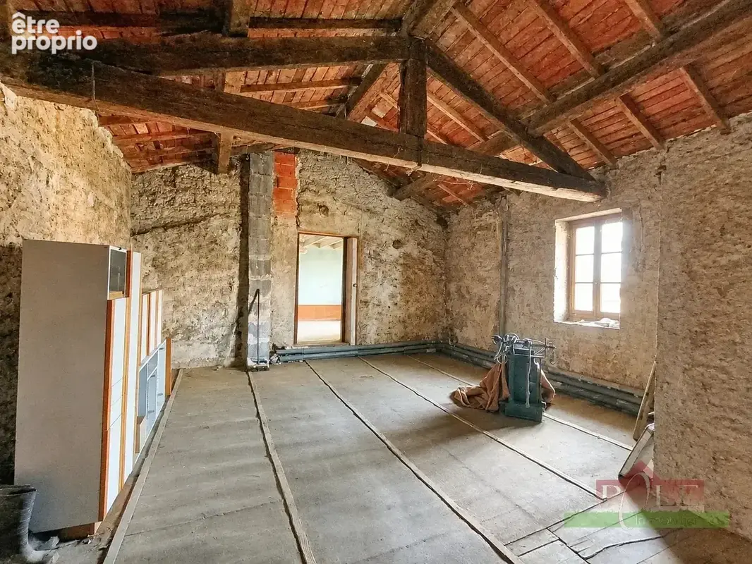 Saint-sorlin-de-vienne – ancien corps de ferme à rénover de 81,17 m² avec 460 m² de dépendances et 4 770 m² de terrain – fort po - photo 12