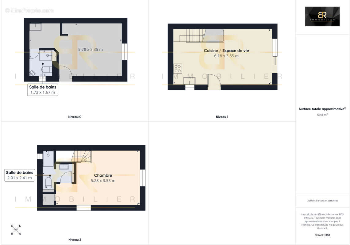 EXCLUSIVITÉ — Maison rénovée 58,89 m2 + studio indépendant, jardin et terrasse — Limite Paris / Joinville-le-P - photo 17