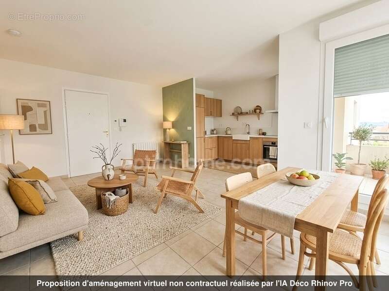 T3 de 62m2 avec loggia et box - Petite résidence en plein centre de Collonges-au-Mont-d’Or - photo 3