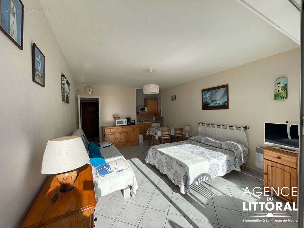 Appartement Saint Jean De Monts 1 pièce(s) 26.11 m2 - photo 6