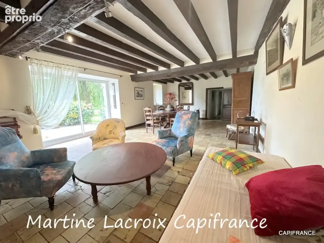 Dpt SARTHE (72), à vendre AVEZÉ - PROPRIÉTÉ  P8 de 166 m² - Terrain de 1H500 - photo 2