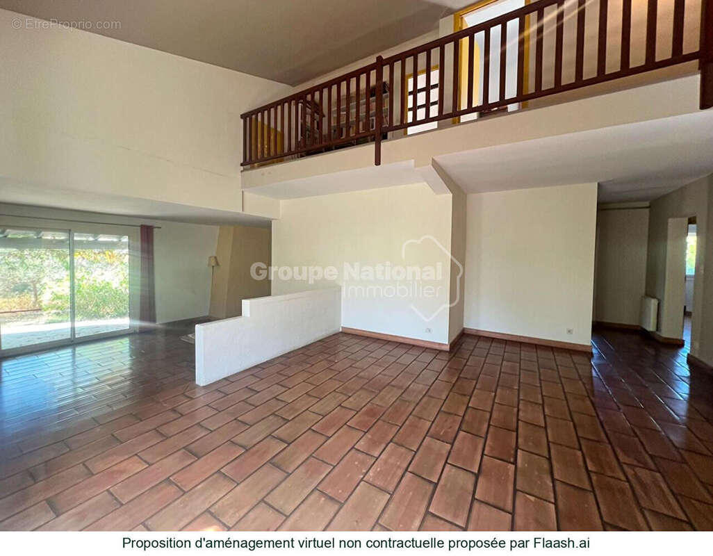 Villa familiale de 165 m² , jardin, terrasses, Aramon - photo 4