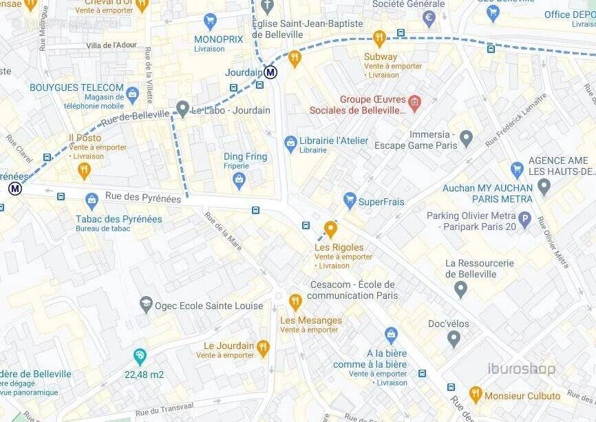 Commerce à PARIS-20E