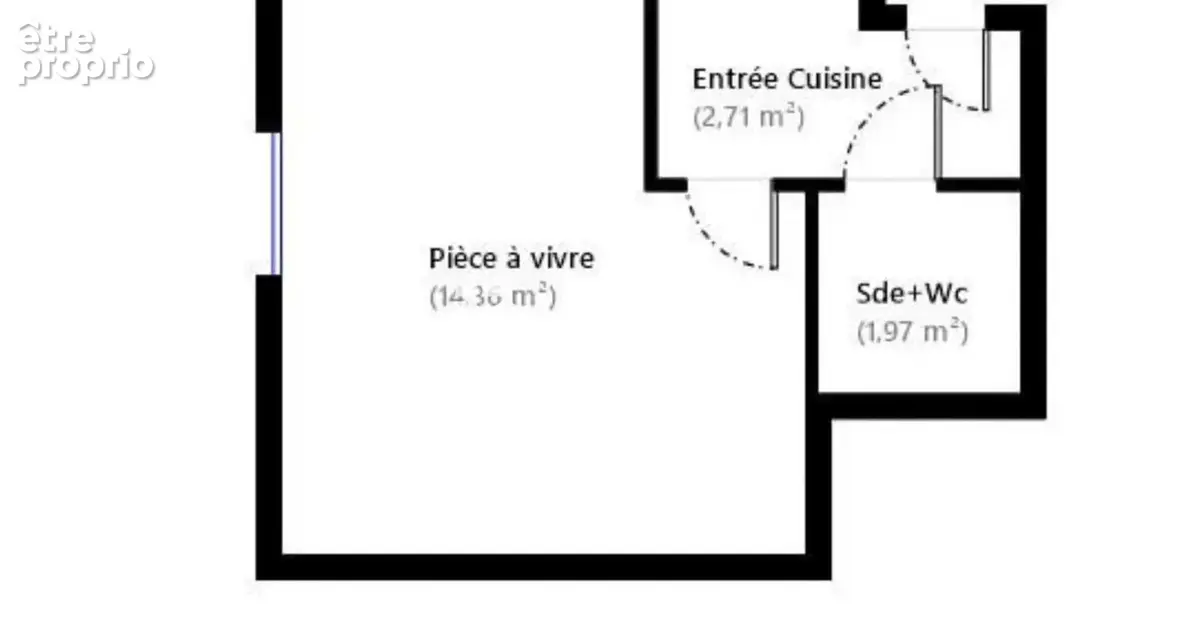 Pernety/ didot: studio de 19m2 au calme sur cour - photo 12