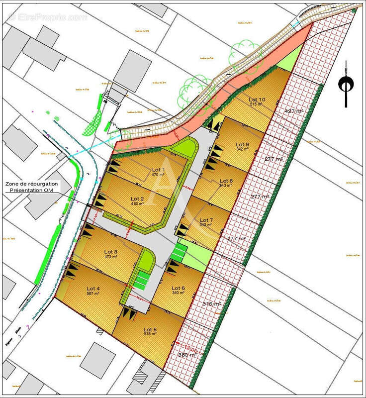 Terrain à LA MENITRE