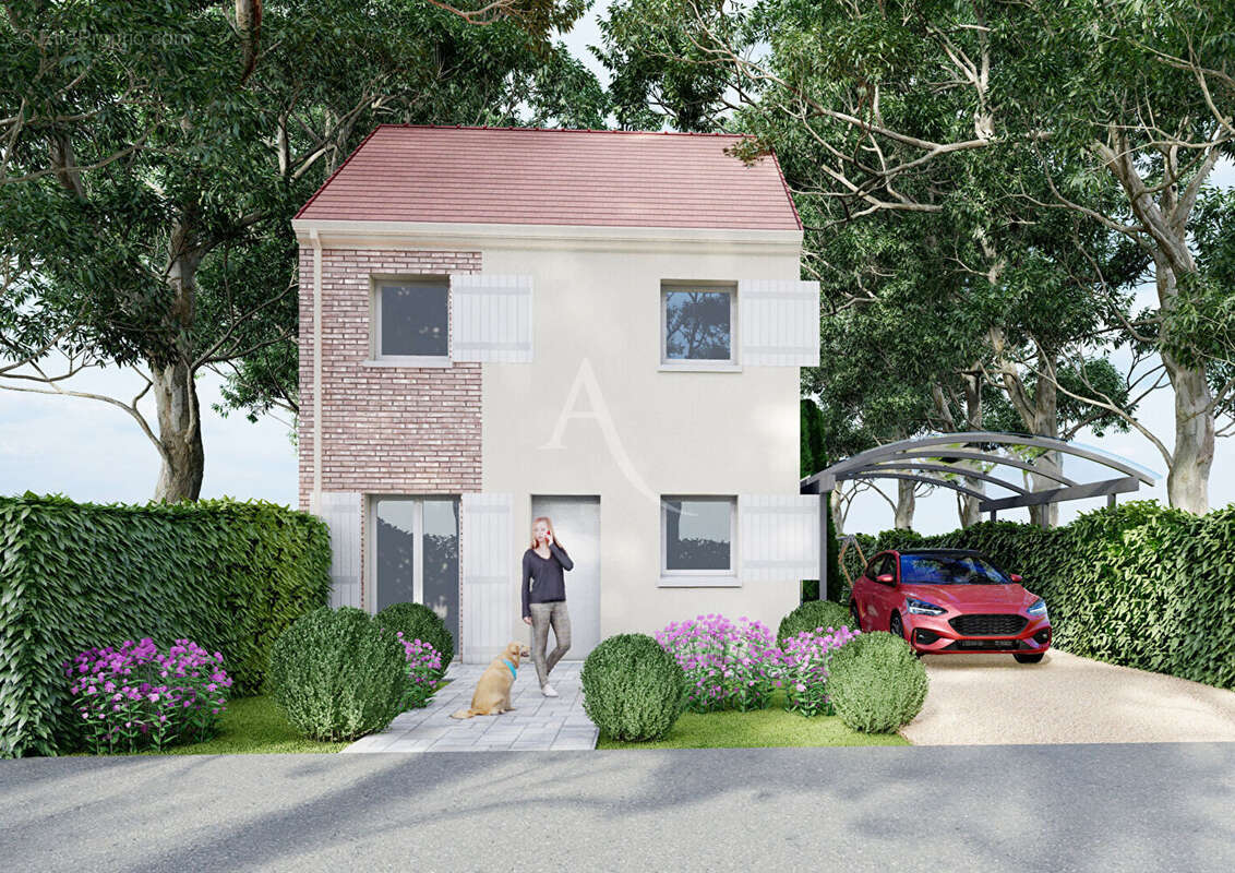 Morsang-sur-Orge centre "Marché" Terrain constructible ou atelier avec garage - photo 3